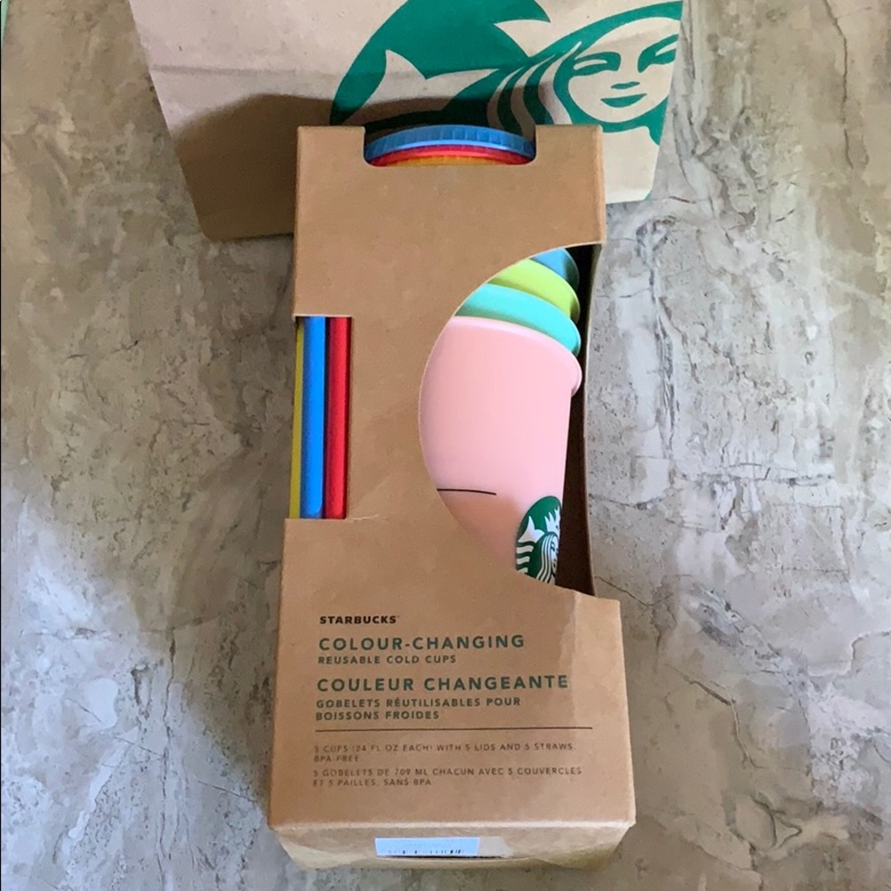Starbucks Color Changing Cups RARE LIMITED EDITION